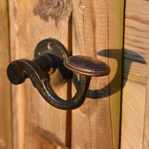 istock Handle of  Garden Door 519891364