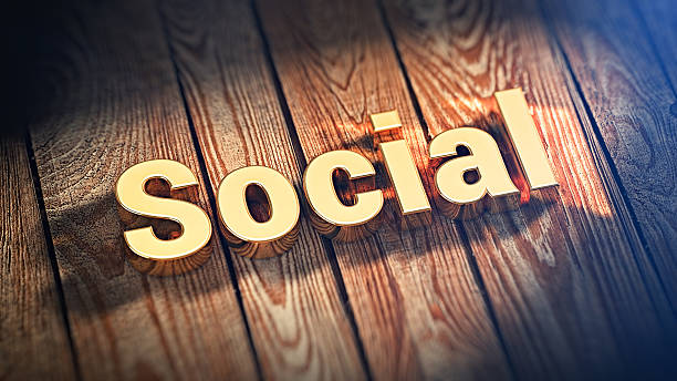 istock Word Social on wood planks 519895070