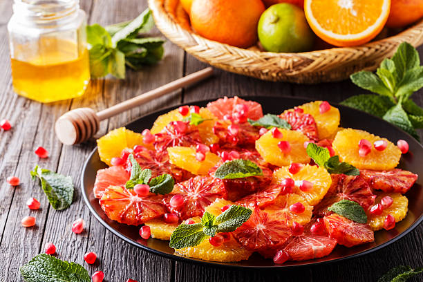istock Homemade Citrus Salad with Grapefruit and Oranges. 519897082