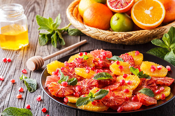 istock Homemade Citrus Salad with Grapefruit and Oranges. 519897114