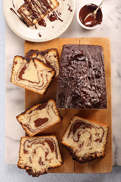 istock Swirl brioche with chocolate on wooden board 519898574