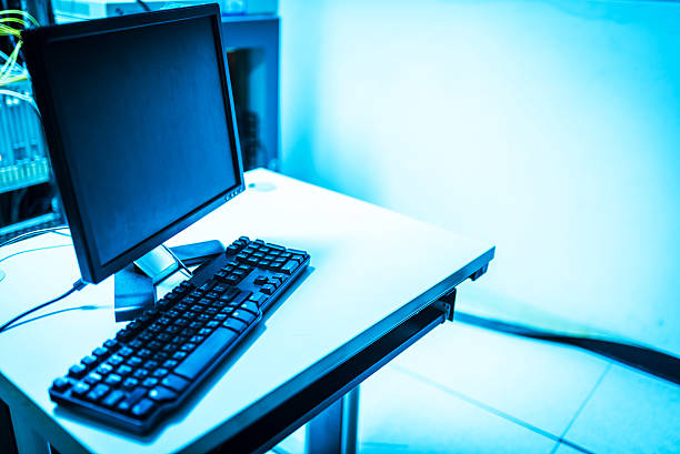 istock Storage servers in data room Domestic Room 519899268