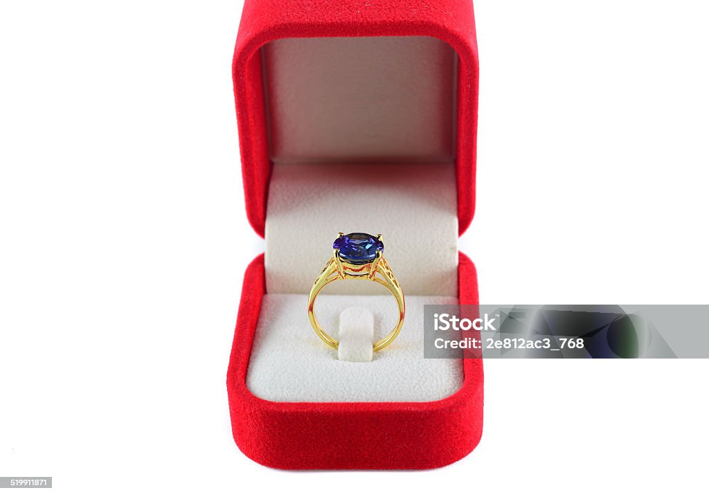 Ring of the jewelry with sapphire Ring of the jewelry with sapphire on the white background. Arts Culture and Entertainment Stock Photo