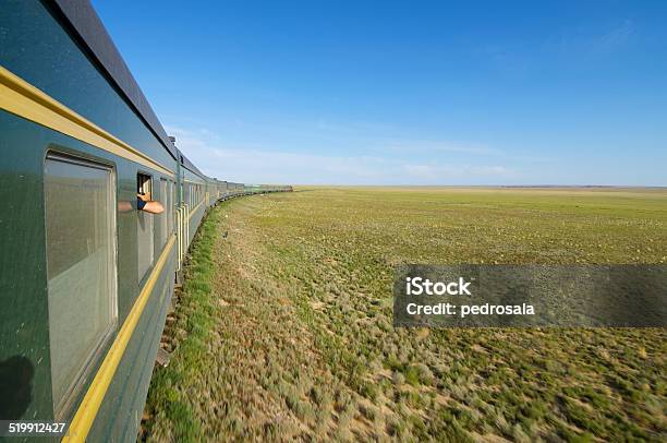 Trans Mongolian Train Stock Photo - Download Image Now - Trans-Siberian Railway, Passenger, Asia