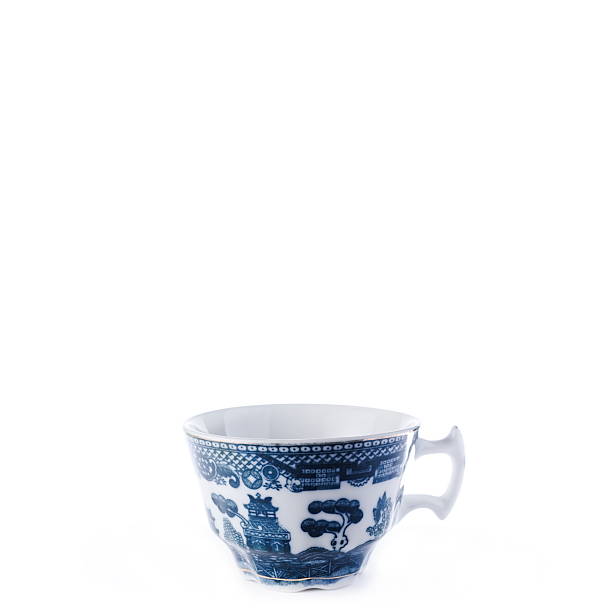 istock Antique fine china porcelain coffee cup isolated 519920588