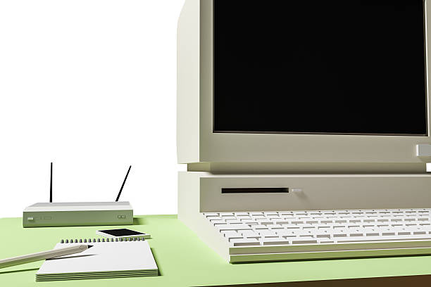 istock 3d illustration of a low poly desk 519921366