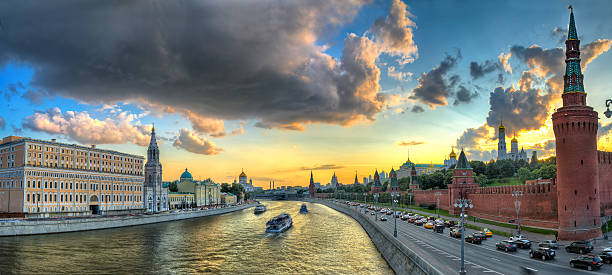 istock Panorama of Moscow 519921632
