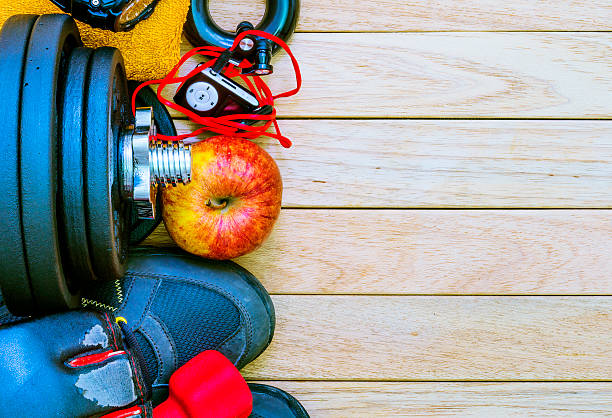 istock Accessories for fitness. 519924706