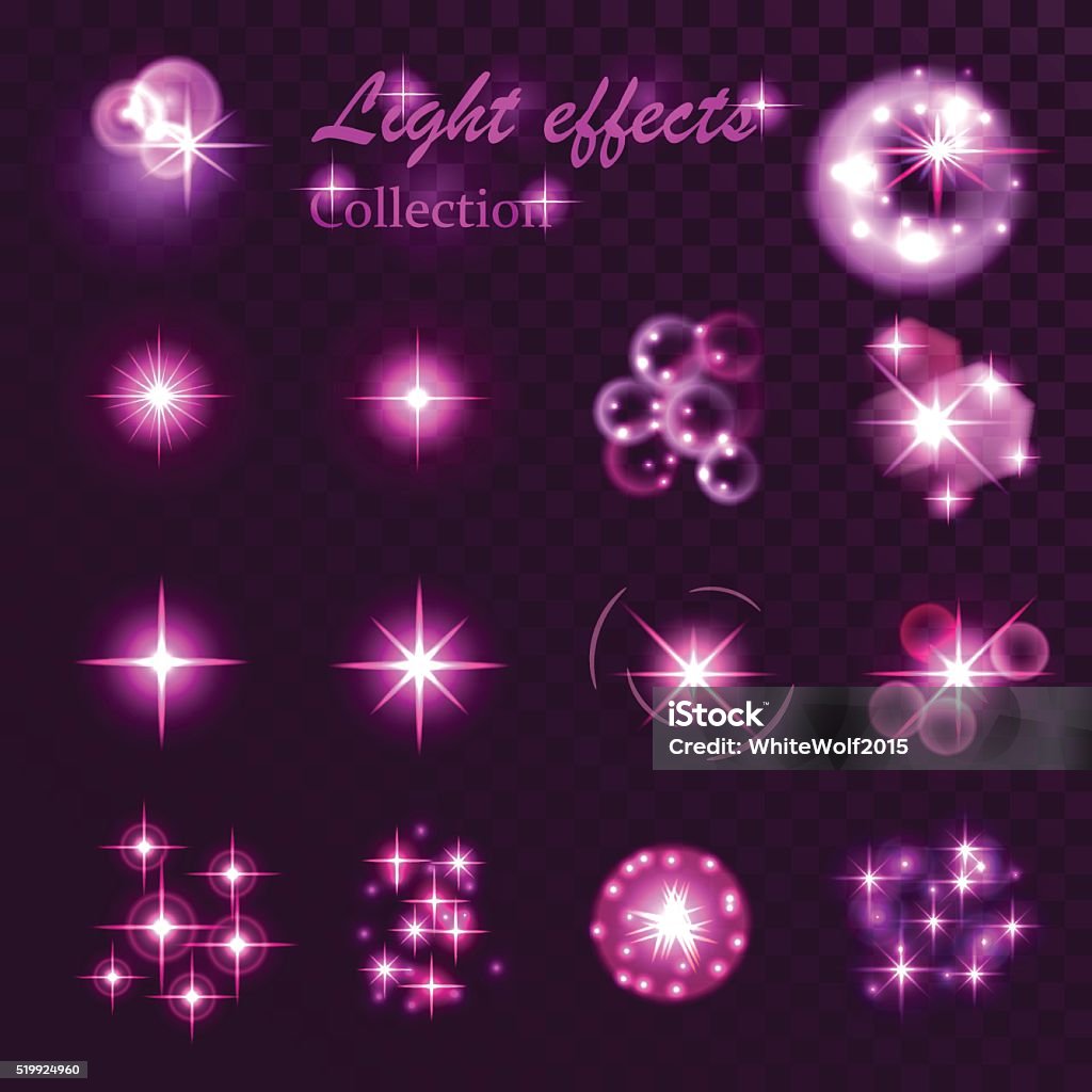 Visual Element Light Example Vector Element Light Stock Illustration - Download Image Now - Abstract ...