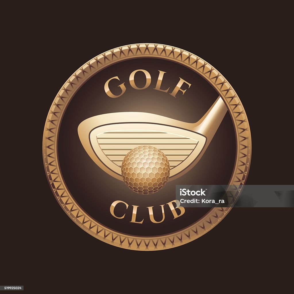 Golf Sign Vector Golf Club Golf Course Vector Sign Stock Illustration - Download Image ...