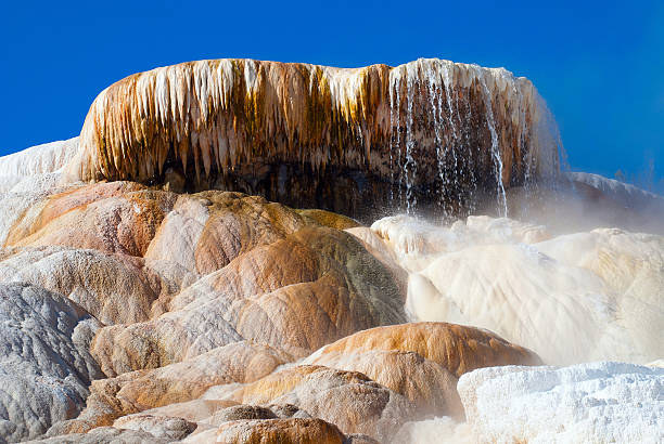 istock Palette Spring  terraces of  Mammoth Hot Springs 519926420