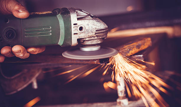 istock master of welding seams angle grinder 519929786