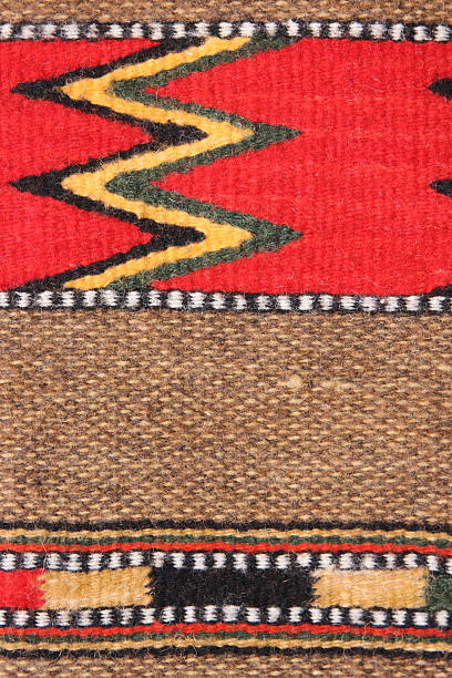 istock Navajo Blanket Rug Fabric Design 519935107