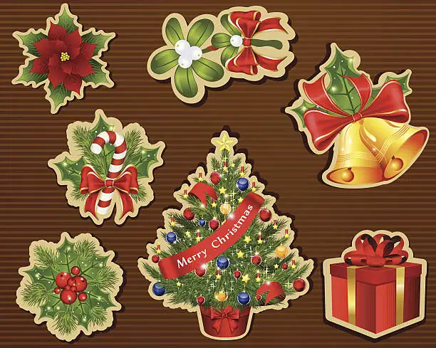 Vector illustration of Christmas Design Element