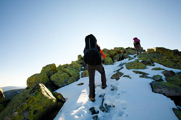 istock Hiker walking in autumn mountains 519954066