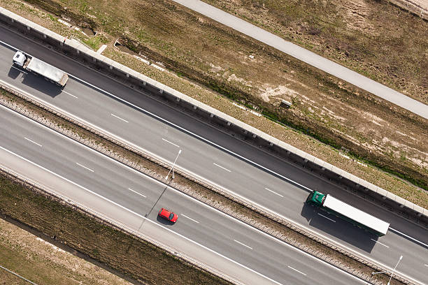 istock aerial view of highway 519954288