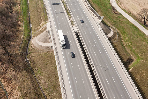 istock aerial view of highway 519956722