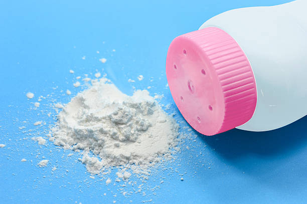istock Baby talcum powder container 519957036