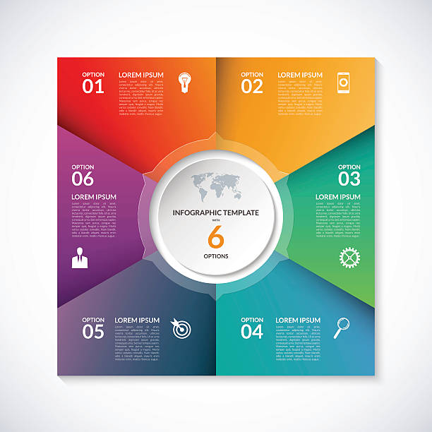 Infographic Style Sequential Split 2,400+ Circle Split Infographic Illustrations, Royalty-Free Vector ...