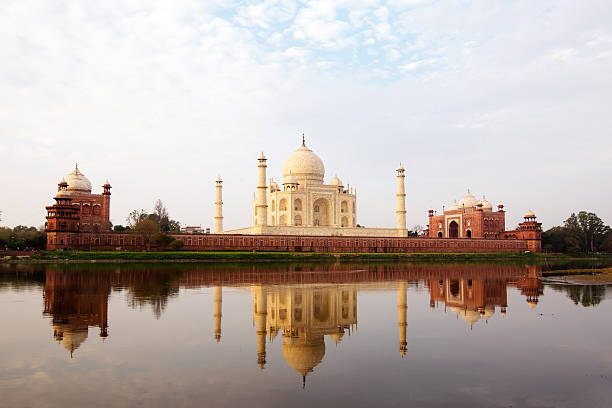 istock Taj Mahal in sunrise light, Agra, India 519960128