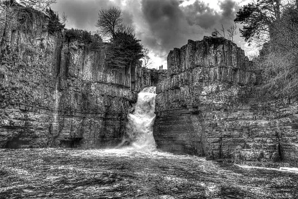 Beautiful waterfall in Co. Durham