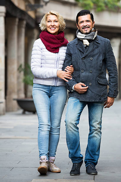 istock Couple walking in city 519963190