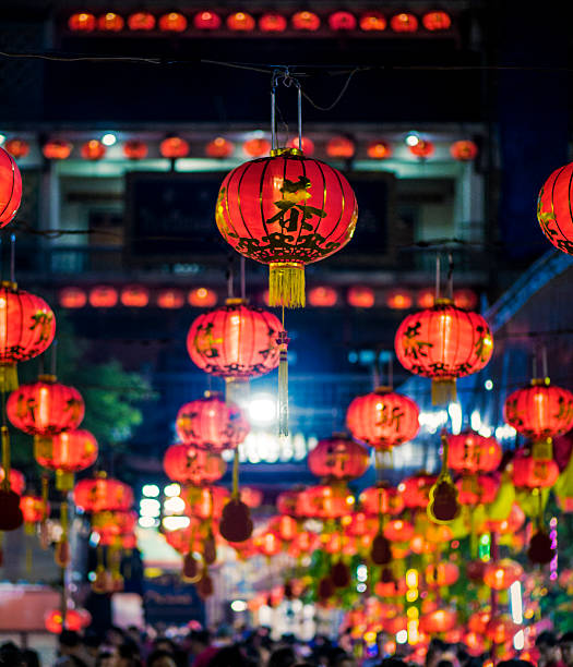 istock Paper lanterns Chinese New Year Bangkok Thailand 519965794