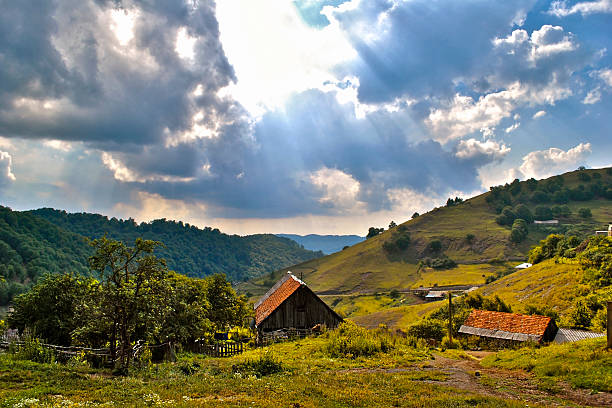 istock Alpine village in Armenia 519972181