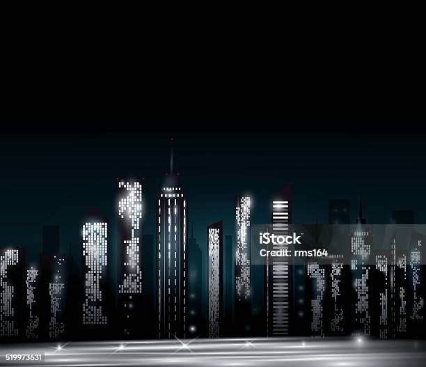 Cartoon City Stock Illustration - Download Image Now - Abstract, Architecture, Backgrounds