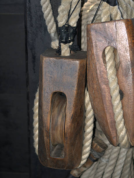 istock antique wood sailboat rigging 519974541