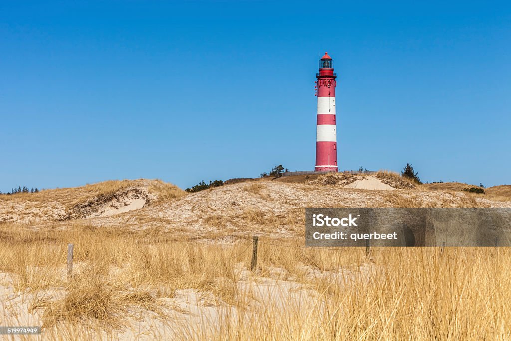 Leuchtturm von Amrum - Lizenzfrei Außenaufnahme von Gebäuden Stock-Foto