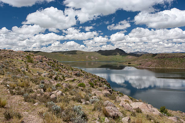 istock Lake in Sillustani, Puno, Peru 519978327