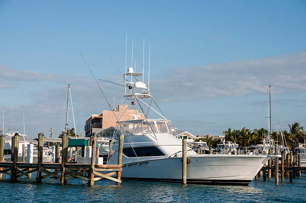 istock Big Game fishing boat in Key West 519996071