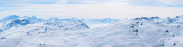 istock Winter panoramic - Mountain snowy  landscape 519999035
