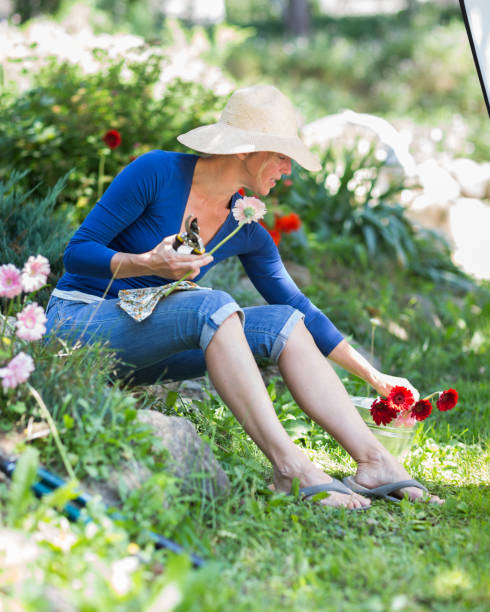 istock Woman in Garden 520000073