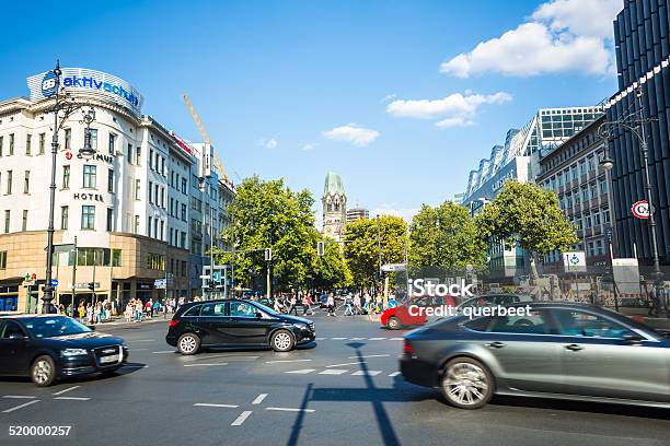 Kurfürstendamm In Berlin Stockfoto und mehr Bilder von Architektur - Architektur, Auto, Bauwerk