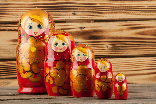 istock Matrioshka or  babushkas dolls 520004900