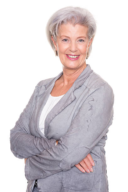 istock Smiling senior woman 520005464