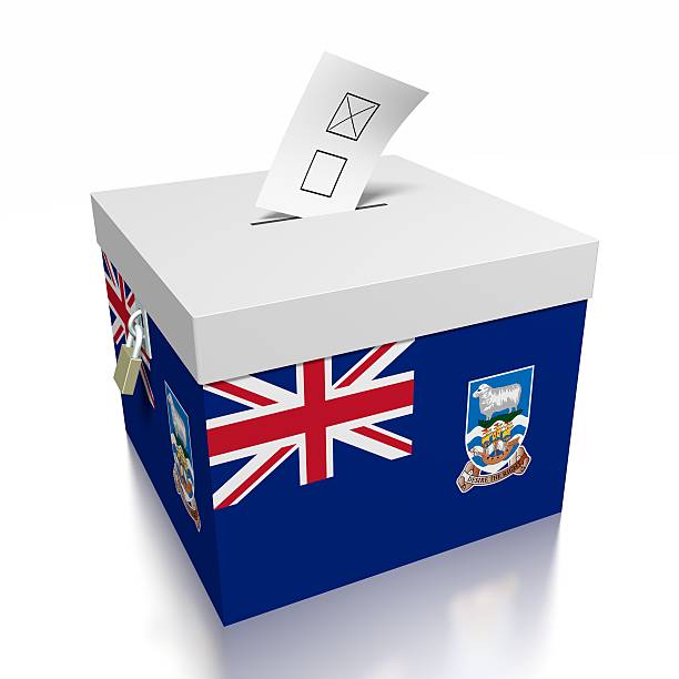 istock Election/ voting on Falkland Islands 520006296