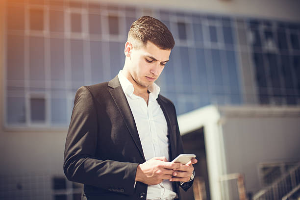 istock Businessman on the phone 520007366