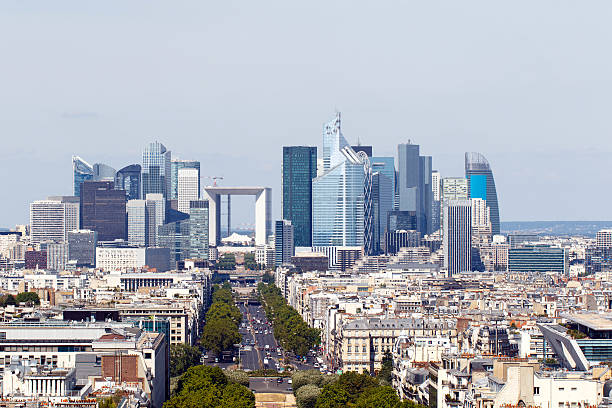 istock Paris Cityscape with La Defense 520007388