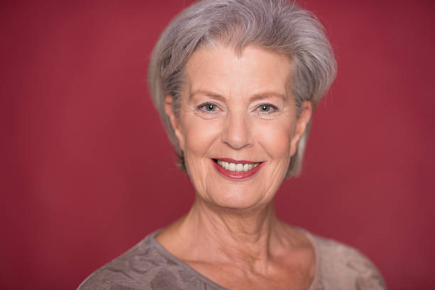 istock Smiling senior woman 520009280