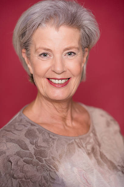istock Smiling senior woman 520009328