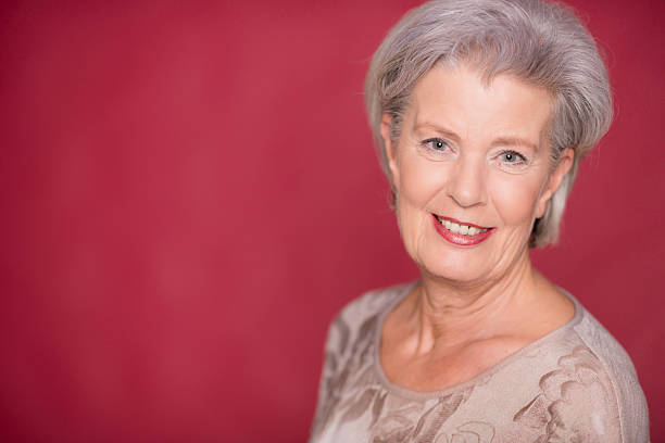 istock Smiling senior woman 520009432