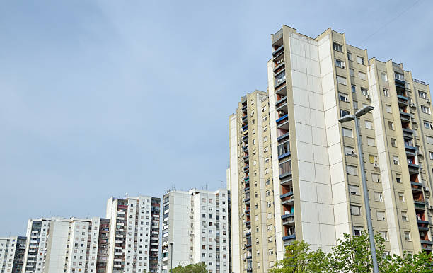 istock Line of Residential Buildings 520009920