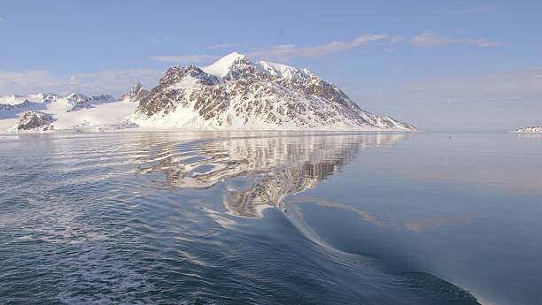 istock mountainous coastline of Svalbard 520010736