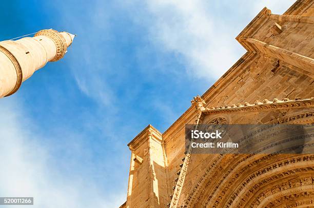 Selimiye Mosque Formerly Cathedral Of St Sophia Nicosia Cyprus Stock Photo - Download Image Now