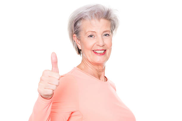 istock Sportive senior woman 520013574