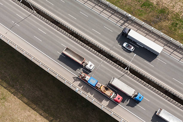 istock aerial view of highway 520013780