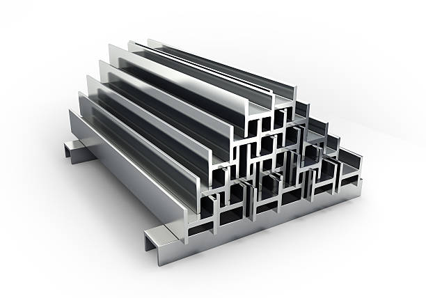 istock 3d illustrations square metal tubes and profiles isolated on whi 520015292